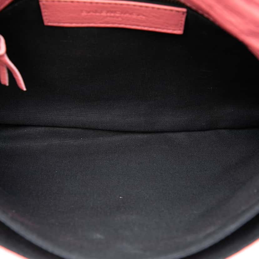 Balenciaga Lambskin Motocross Classic Envelope Crossbody Pink Leather Very good condition - Model View