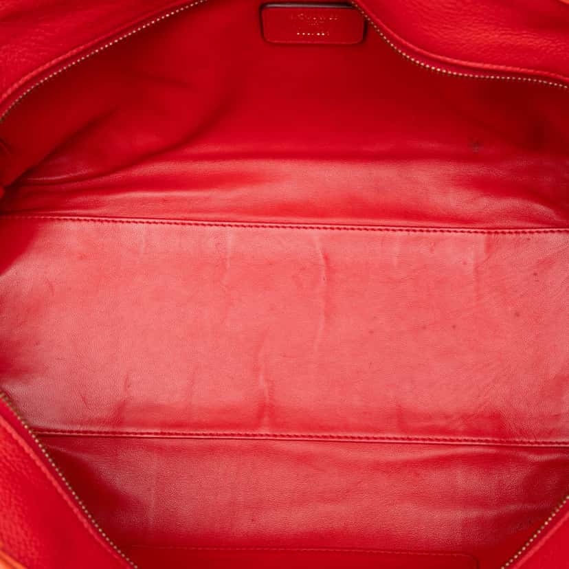 Loewe Tricolor Leather Amazona 36 Red Leather Very good condition - Model View