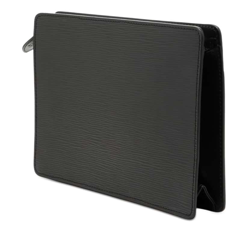 Louis Vuitton Epi Pochette Homme Black Leather Very good condition - Back View