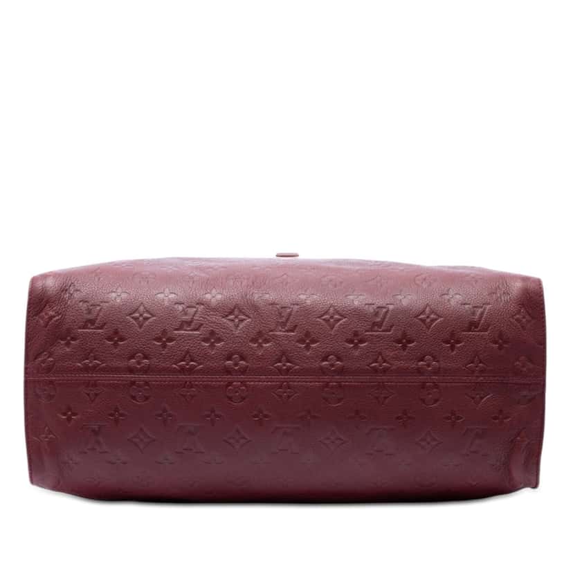 Louis Vuitton Monogram Empreinte Lumineuse GM Red Leather Very good condition - Inside View