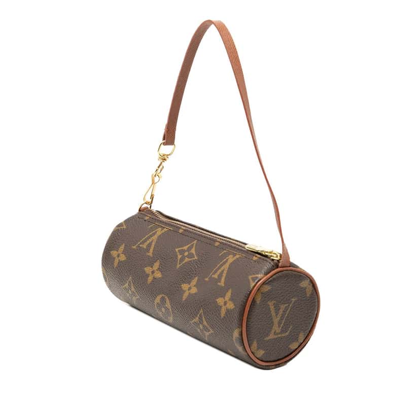 Louis Vuitton Monogram Papillon Pochette Brown Very good condition - Back View