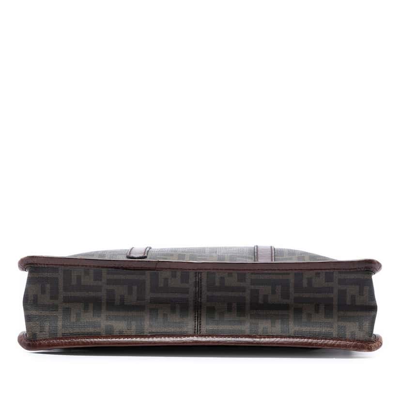 Fendi Zucca Coated Canvas Vertical Tote Brown Very good condition - Inside View