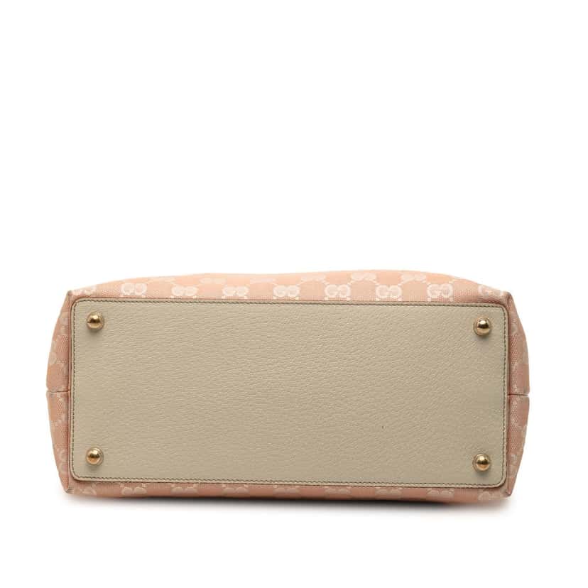 Gucci GG Canvas Eclipse Tote Pink Very good condition - Inside View