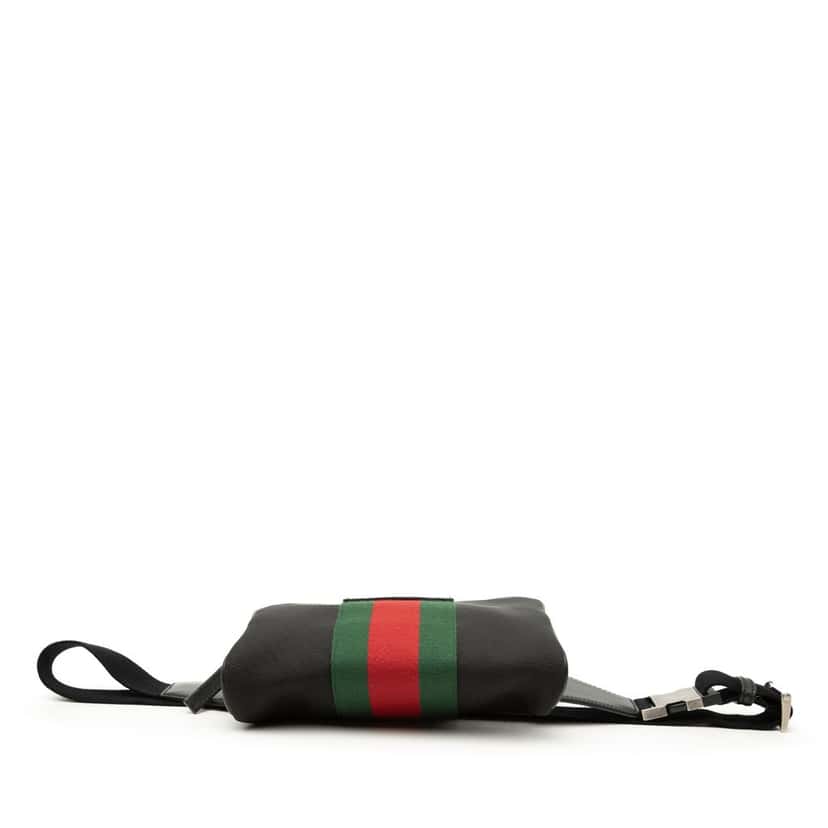 Gucci Canvas Techno Web Belt Bag Black Very good condition - Inside View