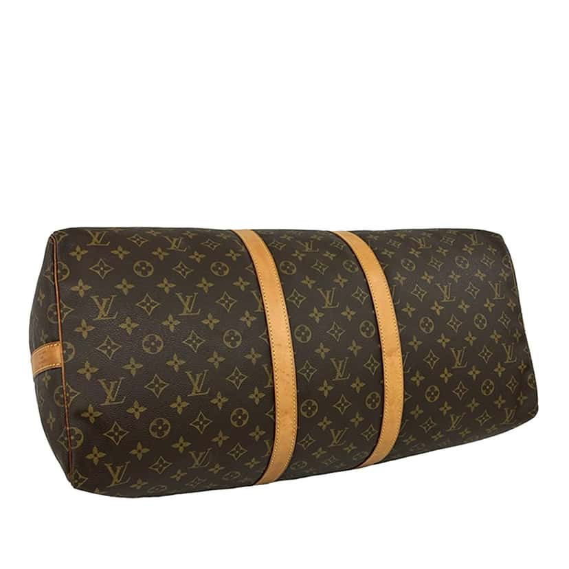 Louis Vuitton Monogram Keepall Bandouliere 55 Brown Very good condition - Inside View