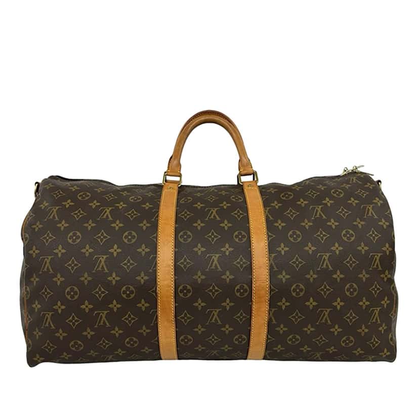 Louis Vuitton Monogram Keepall Bandouliere 55 Brown Very good condition - Model View