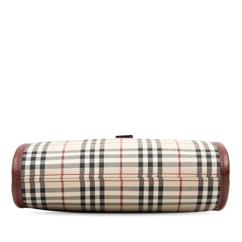 Burberry House Check Canvas Crossbody Beige Very good condition - Inside View