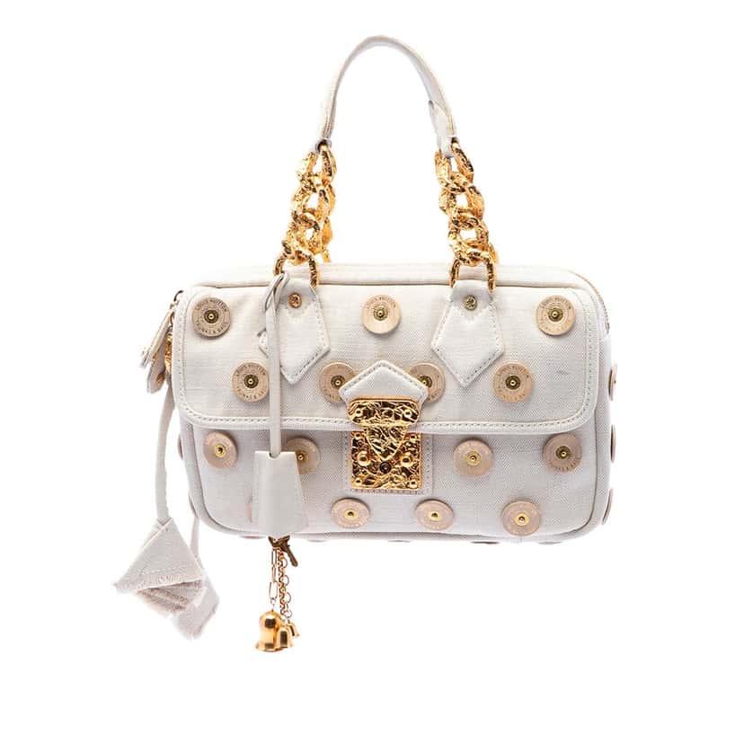 Louis Vuitton Polka Dots Panama Tinkerbell White Very good condition - Front View
