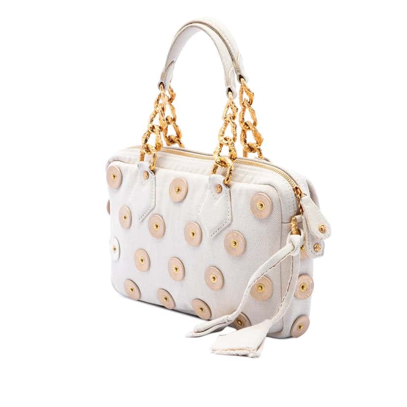 Louis Vuitton Polka Dots Panama Tinkerbell White Very good condition - Back View