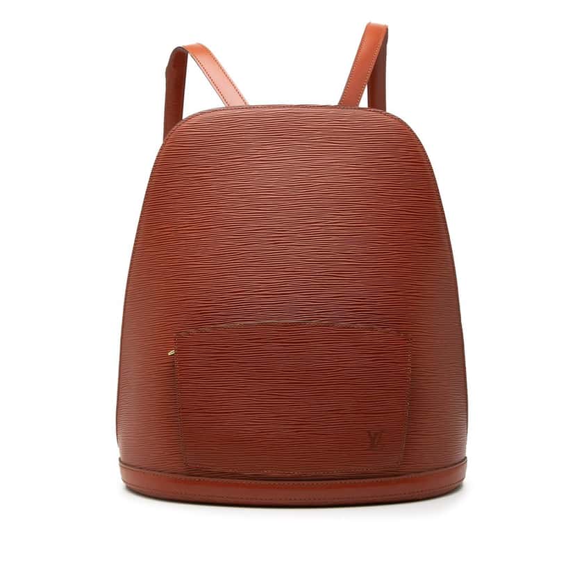 Louis Vuitton Epi Gobelins Brown Leather Very good condition - Front View