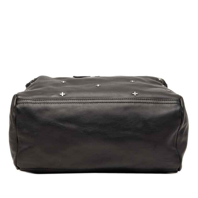 Givenchy Medium Calfskin Cross Studded Pandora Satchel Black Leather Very good condition - Inside View