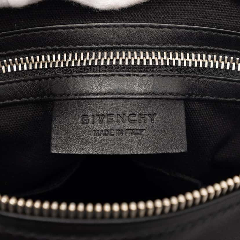 Givenchy Medium Calfskin Cross Studded Pandora Satchel Black Leather Very good condition - Box View