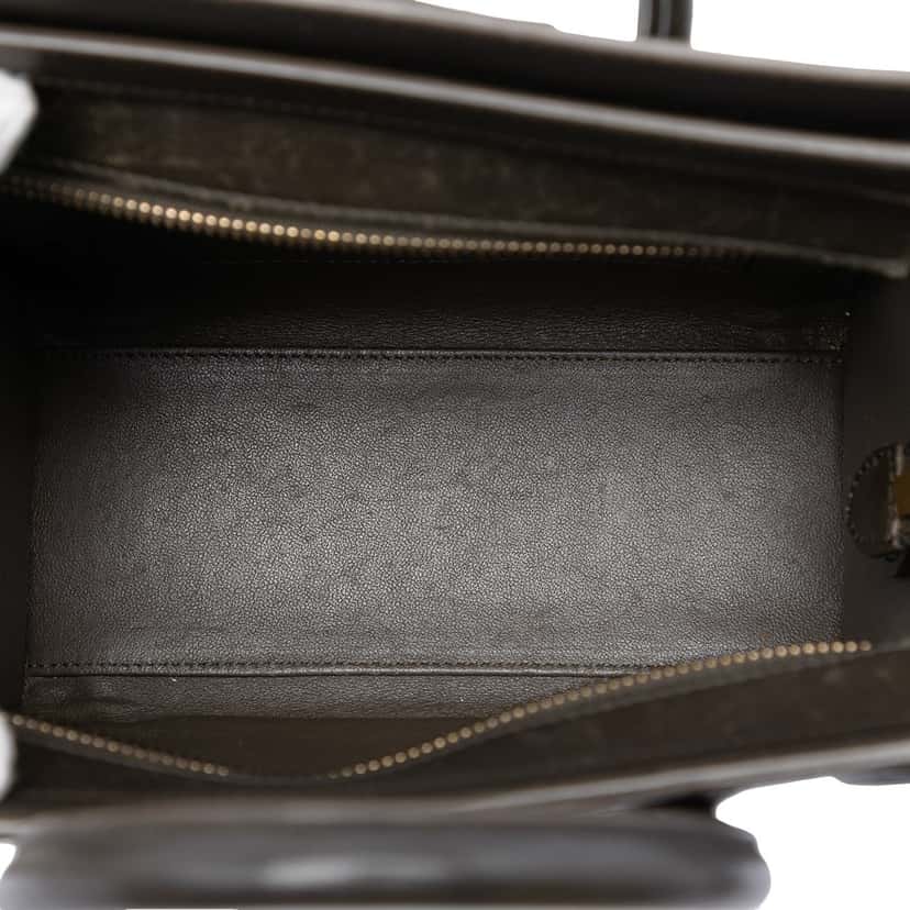 Celine Nano Tricolor Leather Luggage Tote Yellow Leather Very good condition - Model View