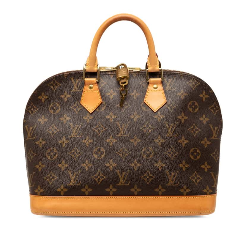 Louis Vuitton Monogram Alma PM Brown Very good condition - Front View