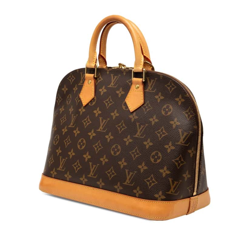 Louis Vuitton Monogram Alma PM Brown Very good condition - Back View