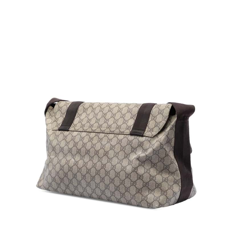 Gucci GG Supreme Crossbody Beige Very good condition - Back View