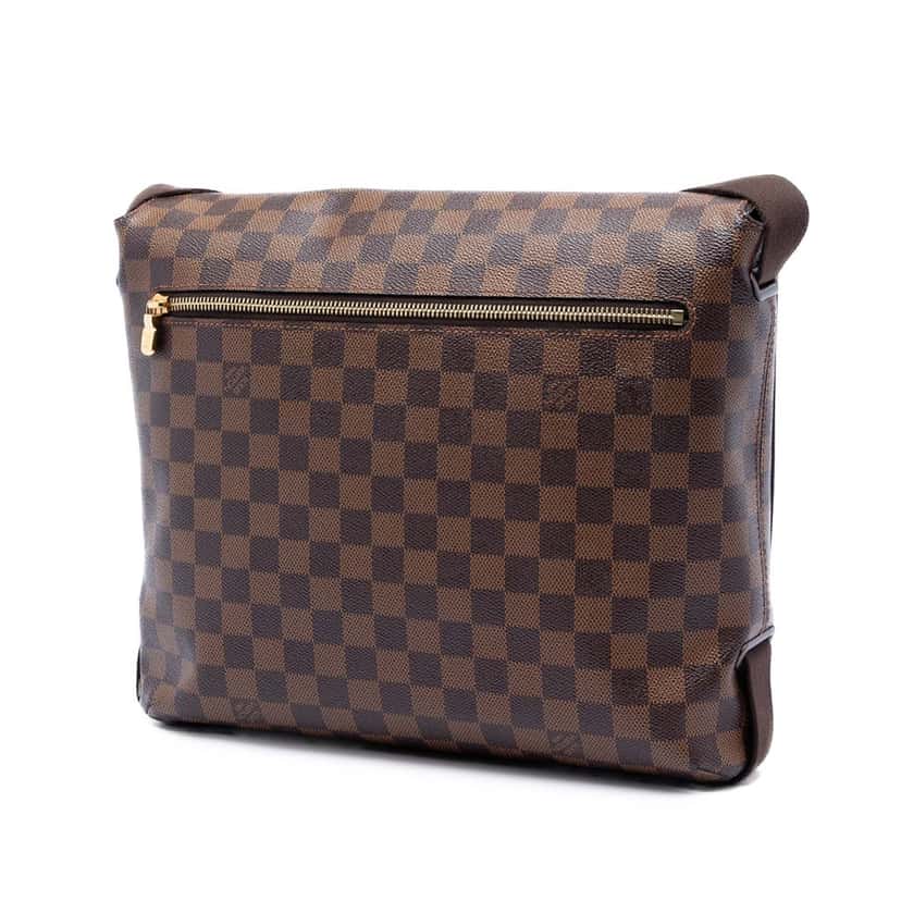 Louis Vuitton Damier Ebene Brooklyn MM Brown Very good condition - Back View