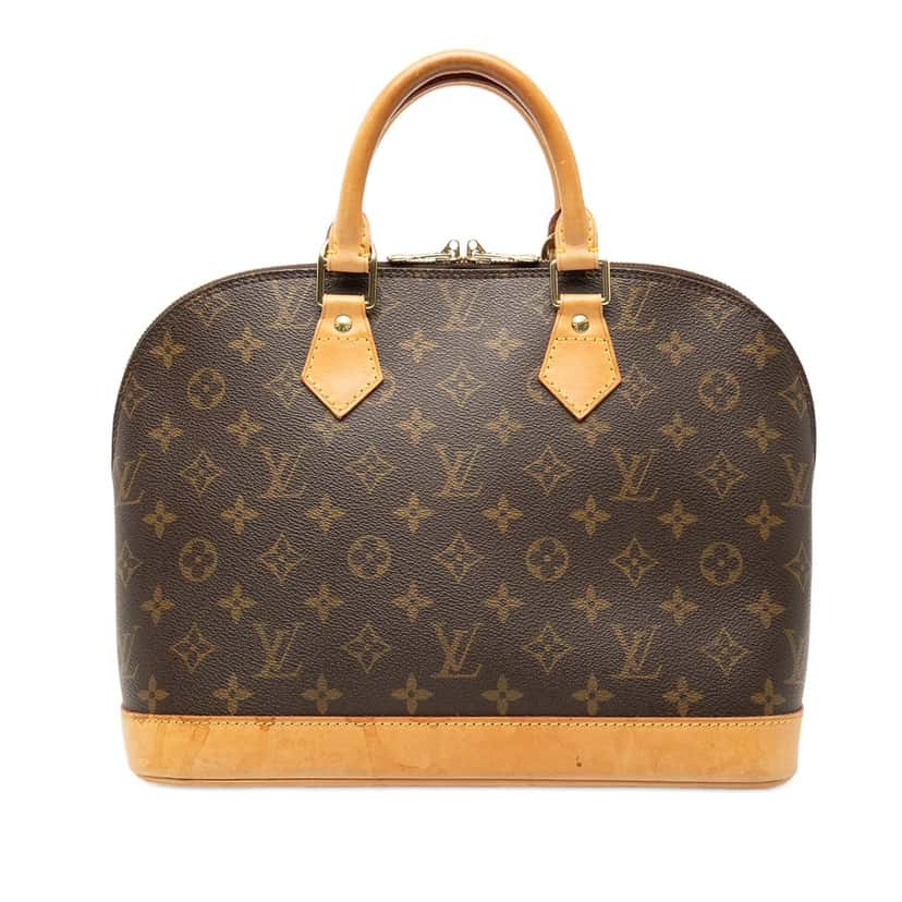 Louis Vuitton Monogram Alma PM Brown Very good condition - Front View