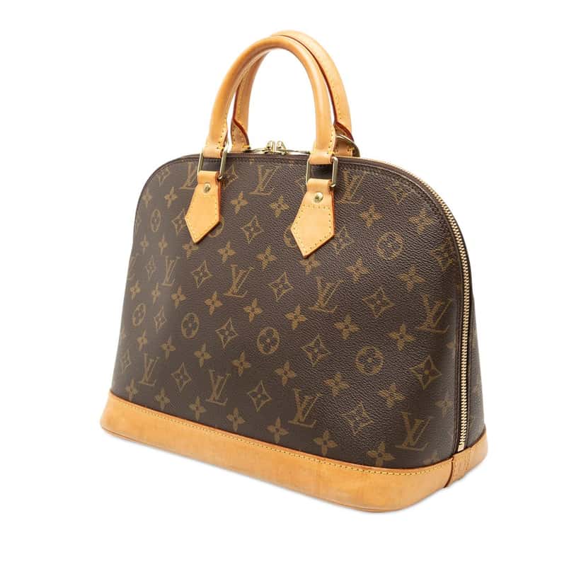 Louis Vuitton Monogram Alma PM Brown Very good condition - Back View