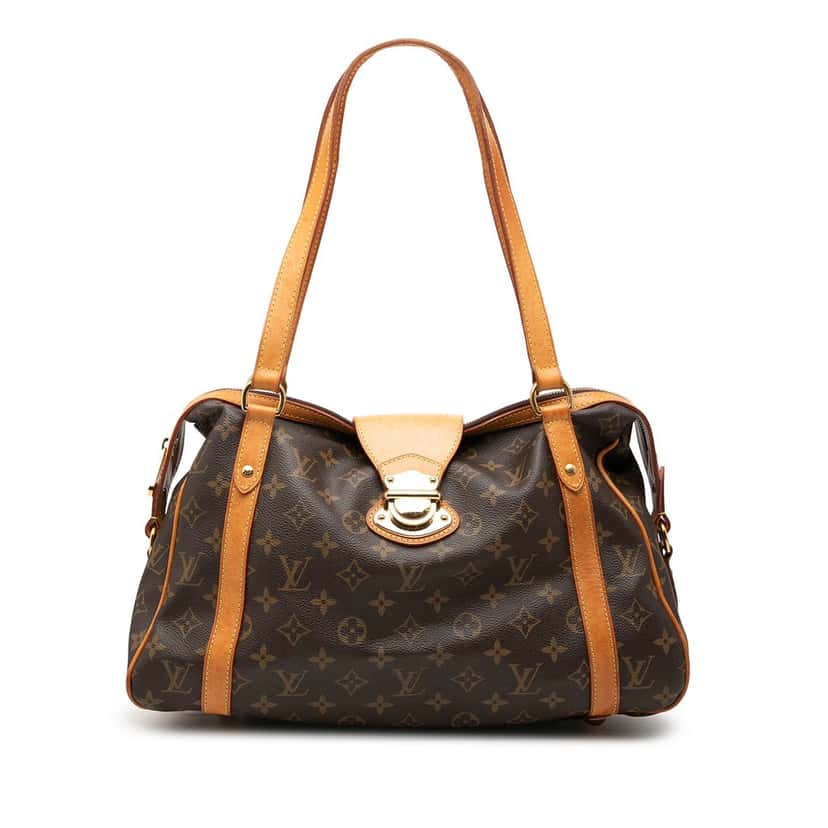Louis Vuitton Monogram Stresa PM Brown Very good condition - Front View