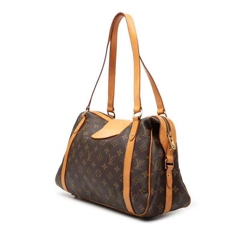 Louis Vuitton Monogram Stresa PM Brown Very good condition - Back View