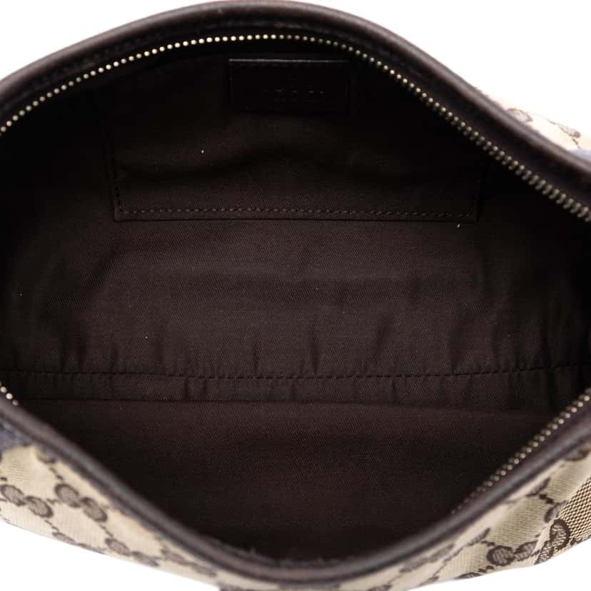 Gucci GG Canvas Abbey D Ring Pochette Beige Very good condition - Model View