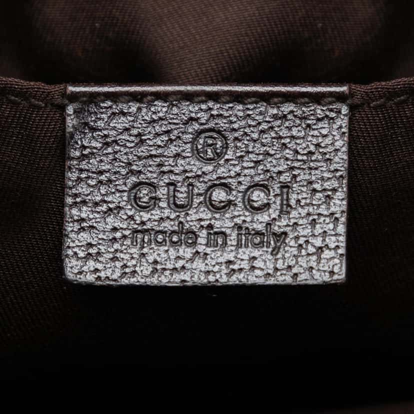 Gucci GG Canvas Abbey D Ring Pochette Beige Very good condition - Box View