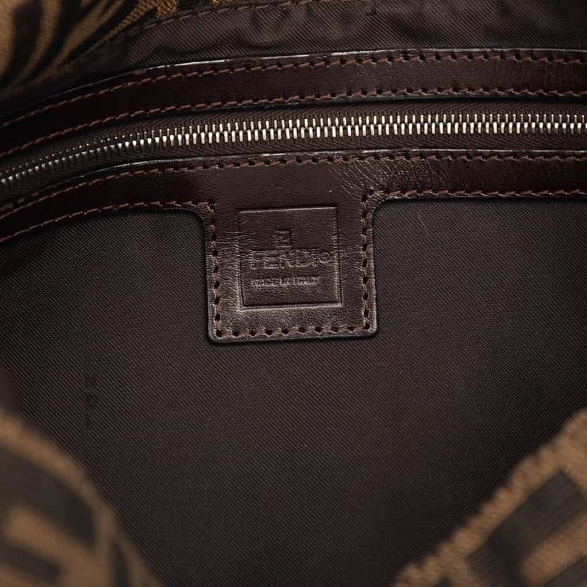 Fendi Zucca Canvas Mamma Forever Brown Very good condition - Box View