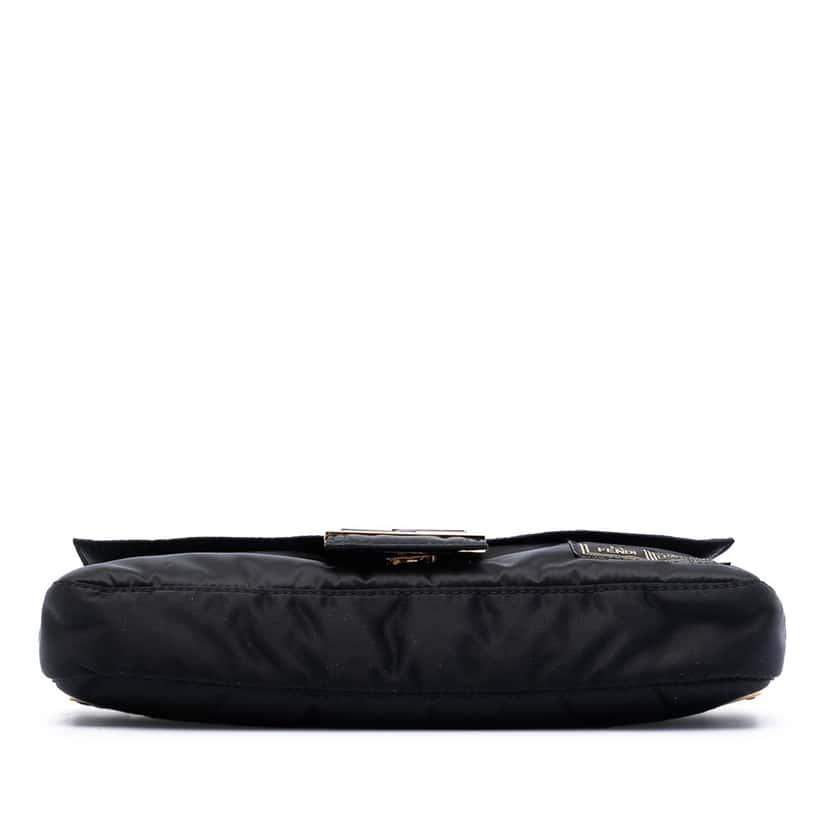 Fendi Porter Yoshida Nylon Convertible Baguette Satchel Black Very good condition - Inside View