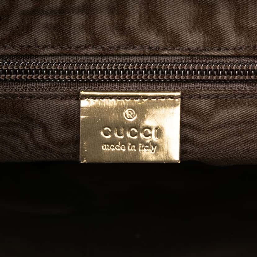 Gucci GG Canvas Web Tote Beige Very good condition - Box View