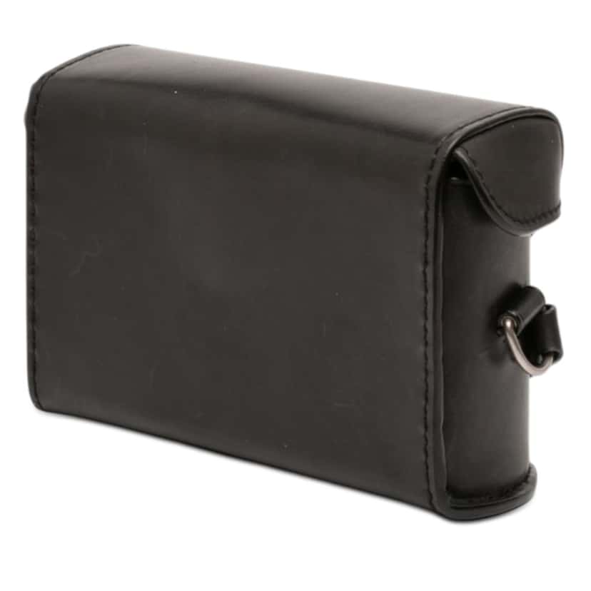 Saint Laurent Leather Tuc Box Crossbody Black Leather Good condition - Back View