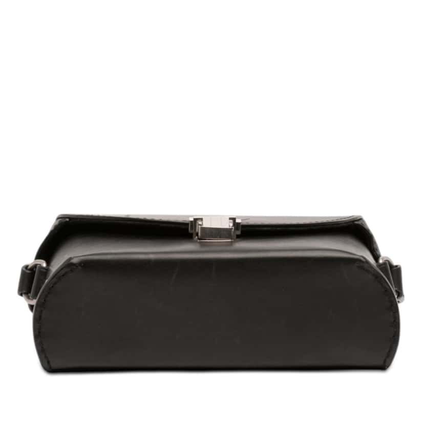 Saint Laurent Leather Tuc Box Crossbody Black Leather Good condition - Inside View