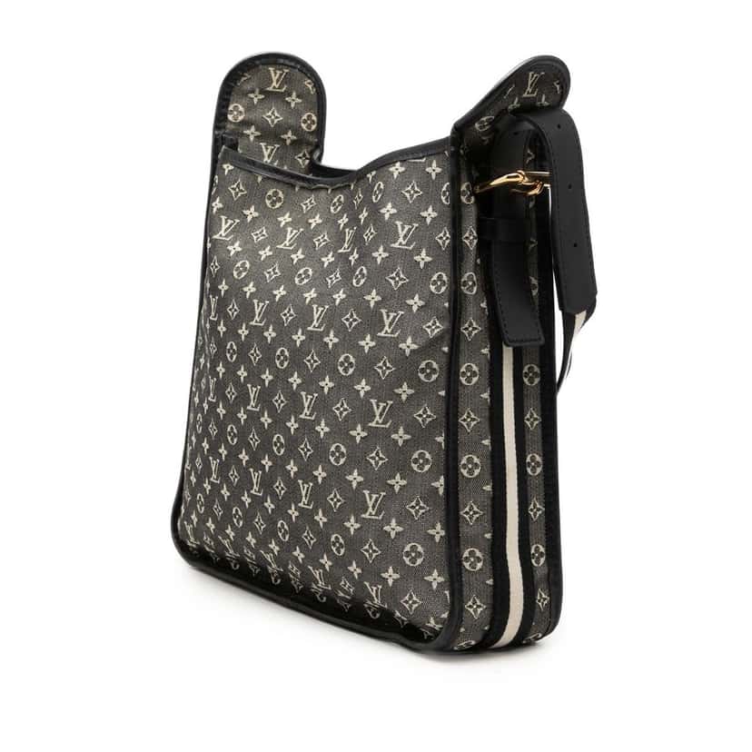 Louis Vuitton Monogram Mini Lin Besace Mary Kate Black Very good condition - Back View