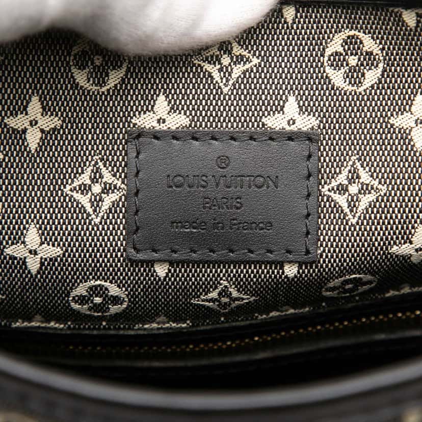 Louis Vuitton Monogram Mini Lin Besace Mary Kate Black Very good condition - Box View