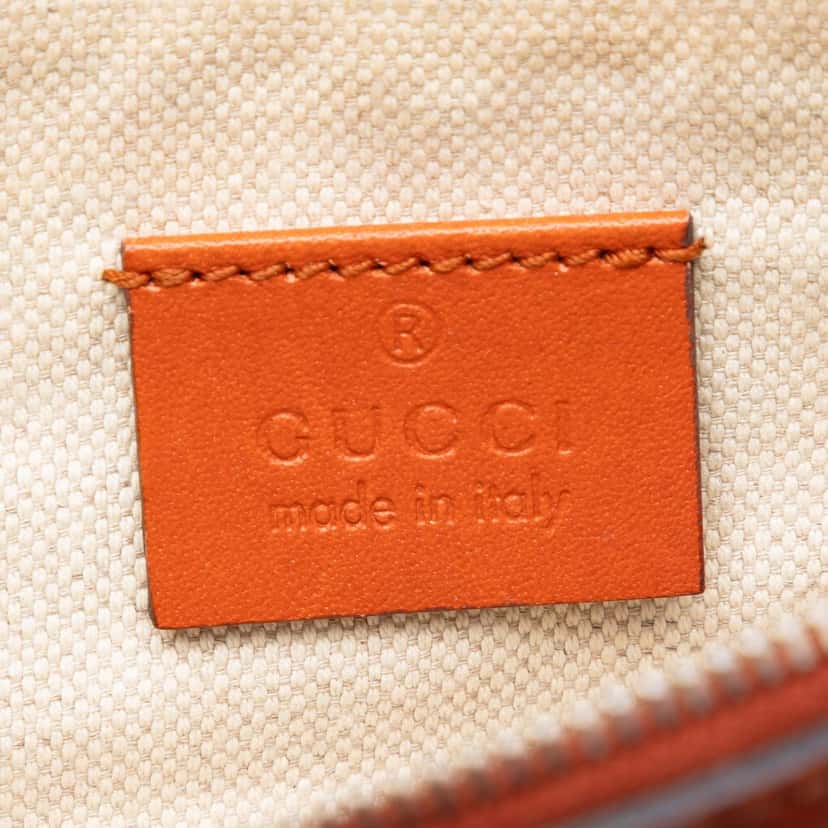 Gucci Small Diamante Canvas Craft Tote Beige Very good condition - Box View