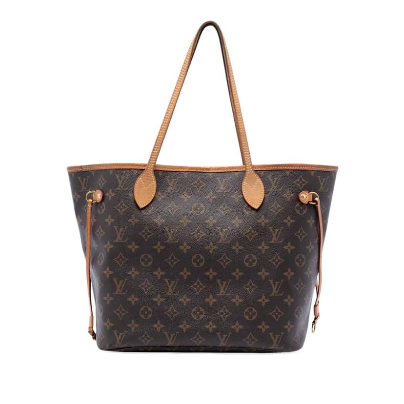 Louis Vuitton Monogram Neverfull MM Brown Very good condition - Front View
