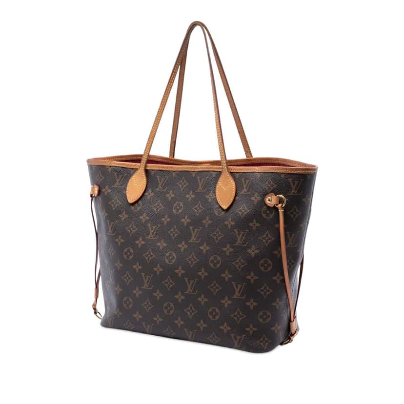 Louis Vuitton Monogram Neverfull MM Brown Very good condition - Back View