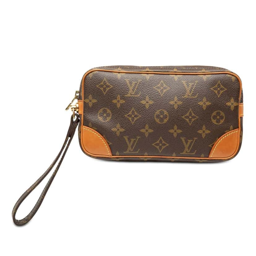 Louis Vuitton Monogram Marly Dragonne PM Brown Very good condition - Front View