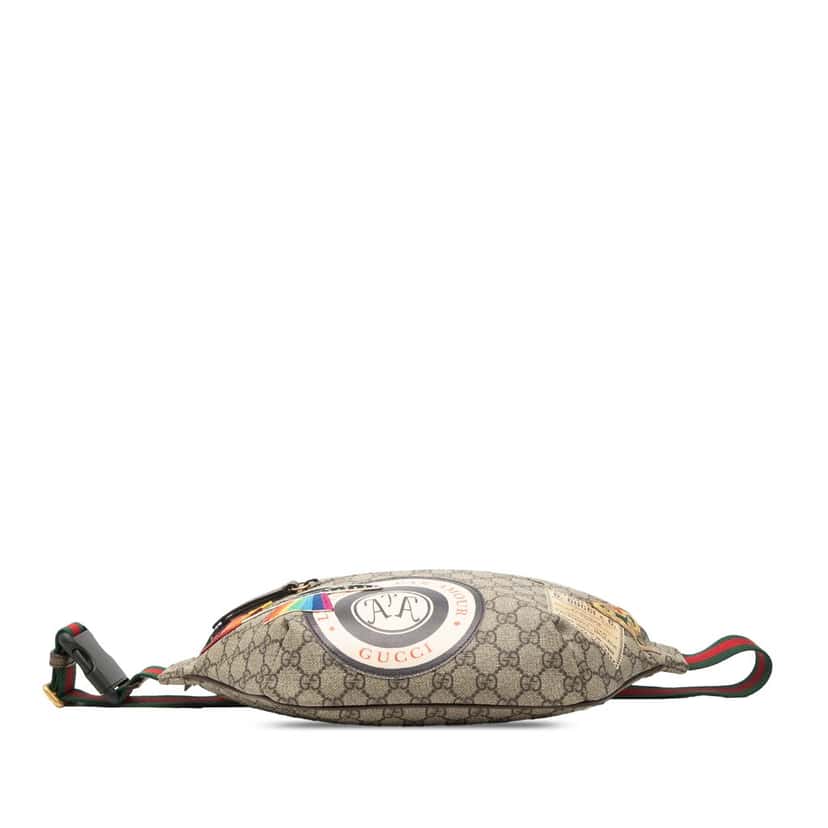 Gucci GG Supreme Courrier Belt Bag Beige Very good condition - Inside View
