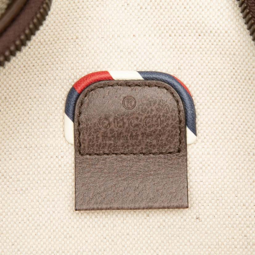Gucci GG Supreme Courrier Belt Bag Beige Very good condition - Box View