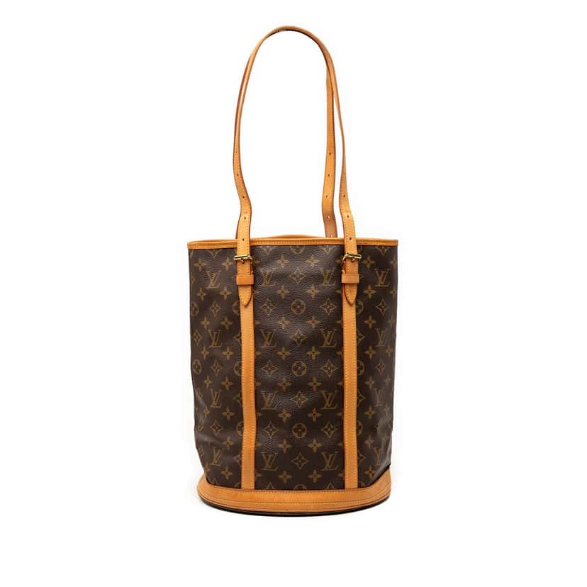 Louis Vuitton Monogram Bucket GM Brown Very good condition - Front View