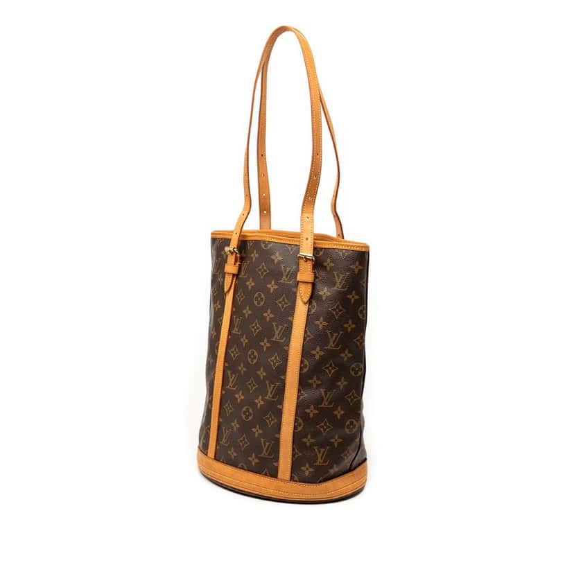 Louis Vuitton Monogram Bucket GM Brown Very good condition - Back View
