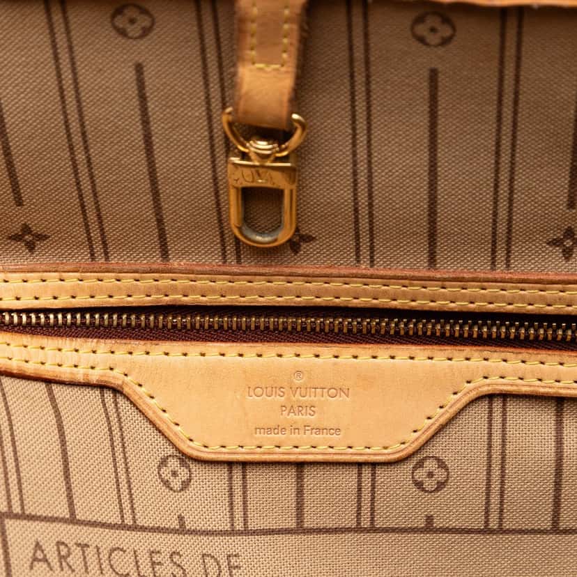 Louis Vuitton Monogram Neverfull GM Brown Good condition - Box View
