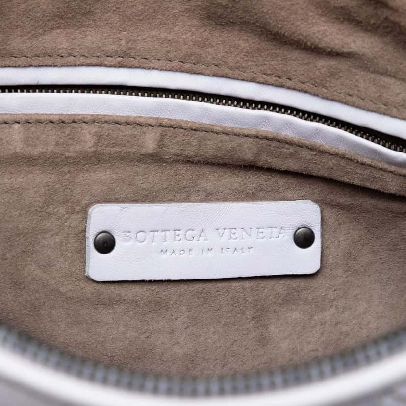 Bottega Veneta Nappa Intrecciato Nodini Crossbody Purple Leather Very good condition - Box View