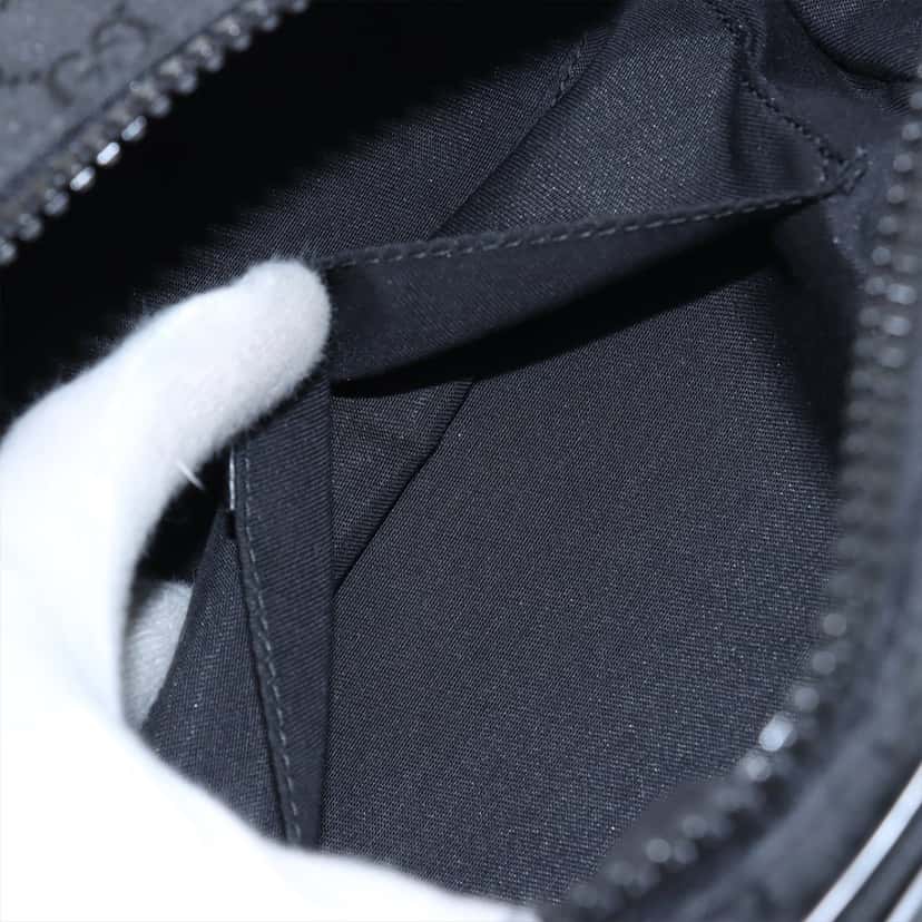 Gucci GG Nylon Web Belt Bag Black Very good condition - Box View