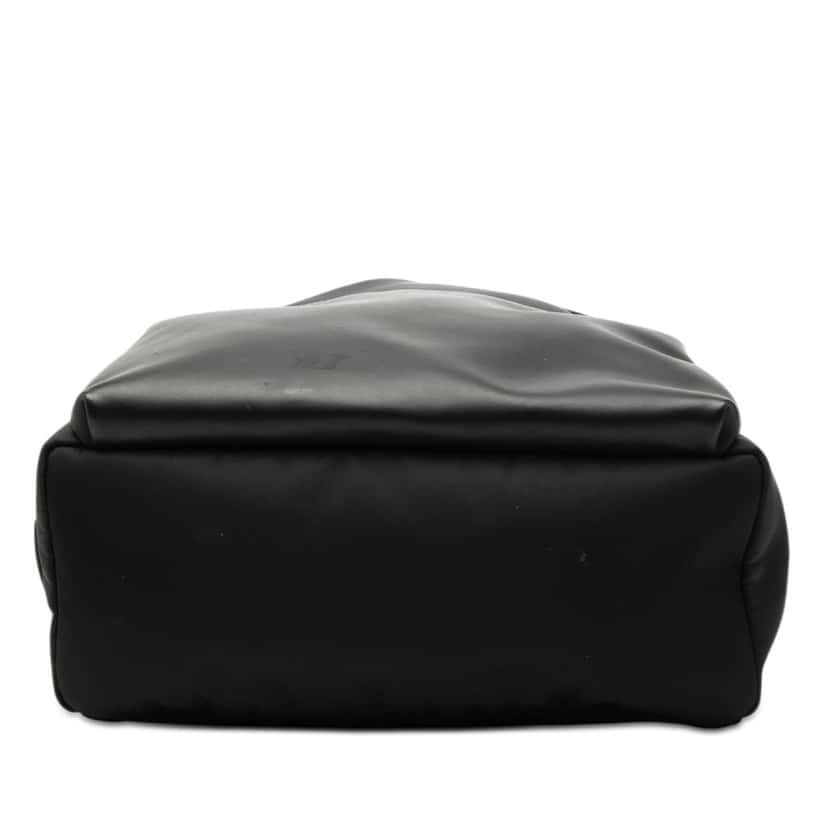 Fendi Nylon and Leather Bug Eyes Monster Backpack Black Very good condition - Inside View