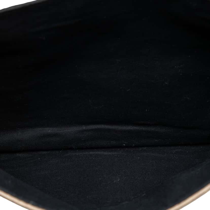 Balenciaga Lambskin Motocross Giant 12 Envelope Clutch Brown Leather Very good condition - Model View