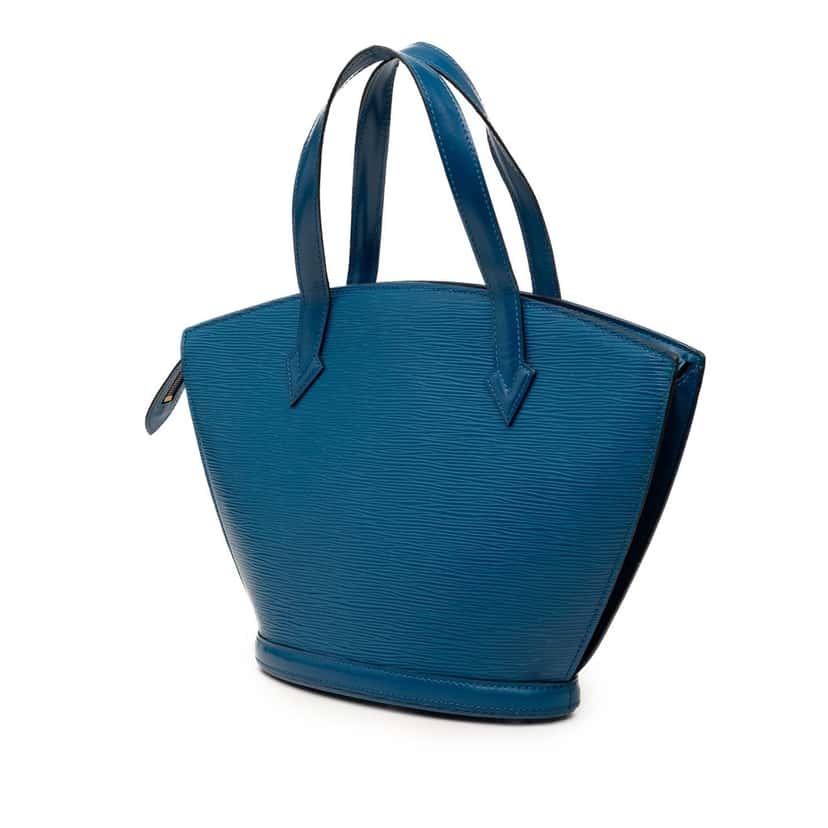 Louis Vuitton Epi Saint Jacques PM Short Strap Blue Leather Very good condition - Back View