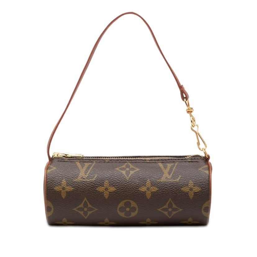 Louis Vuitton Monogram Papillon Pochette Brown Very good condition - Front View