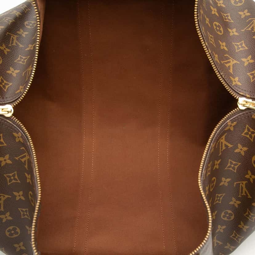 Louis Vuitton Monogram Keepall 60 Brown Very good condition - Model View